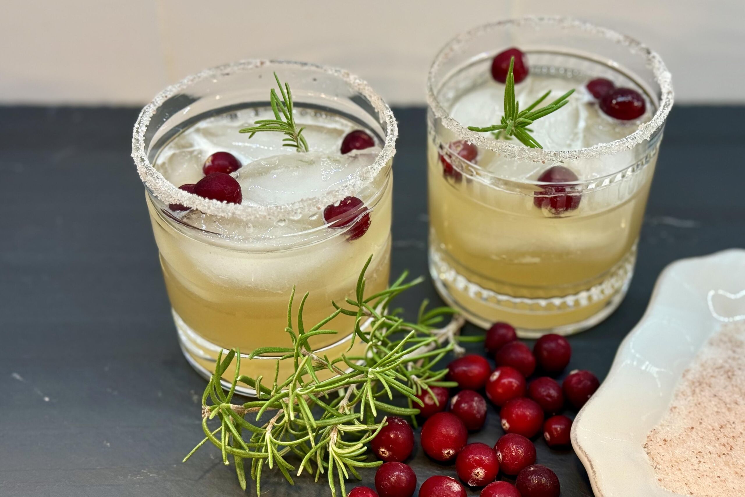 Cranberry-Rosemary Margarita