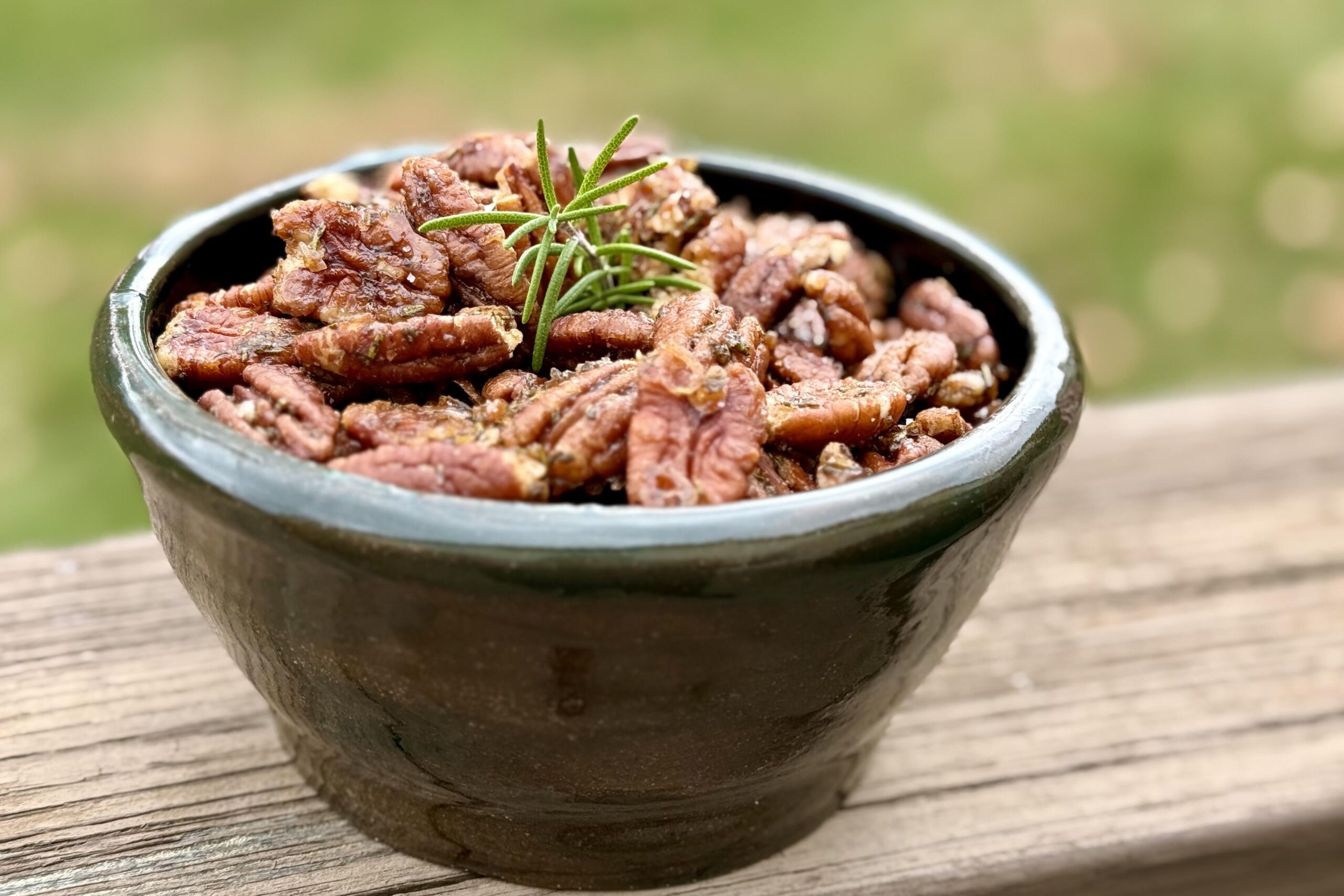 Rosemary-Maple-Brown Butter Pecans