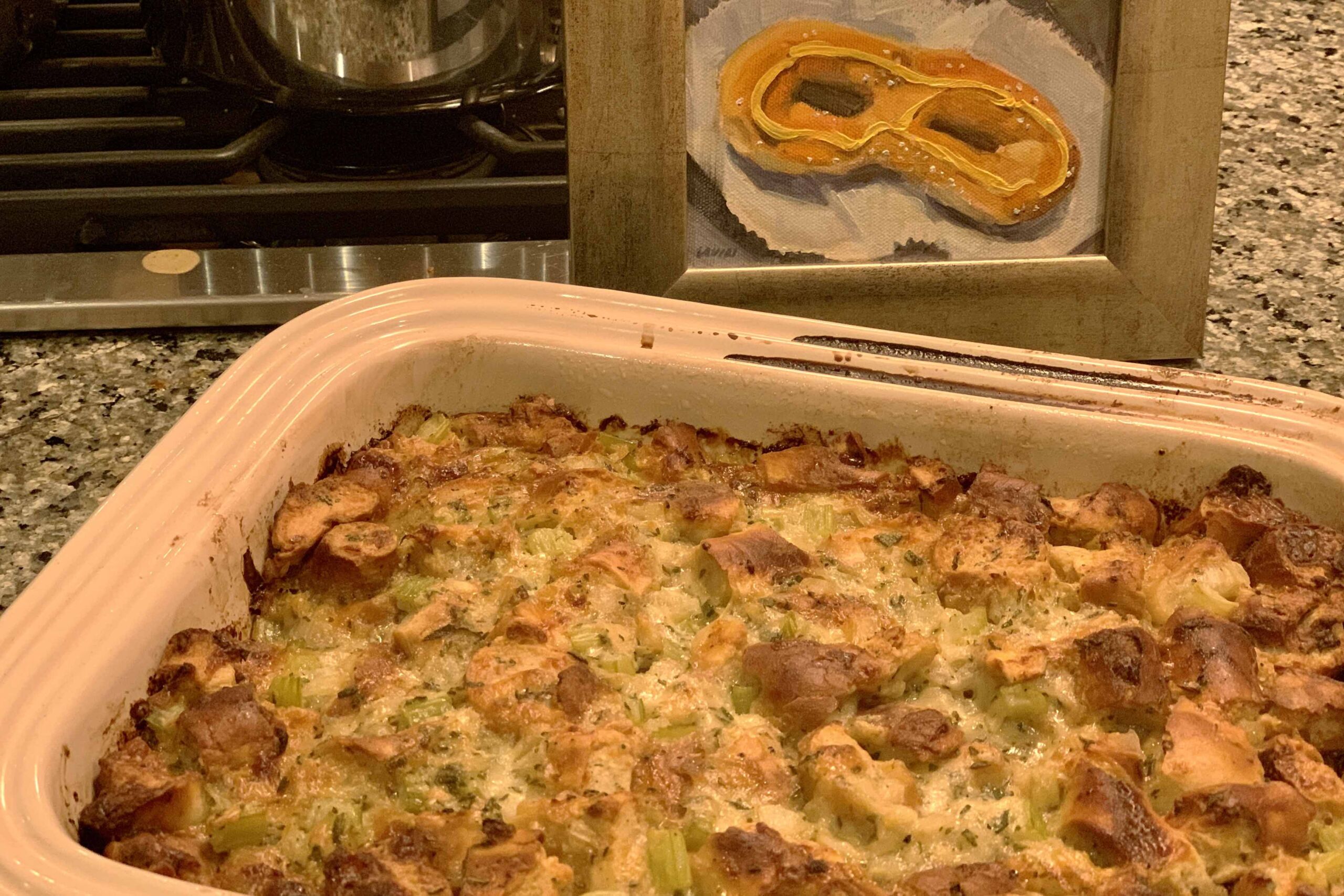 Soft Pretzel Stuffing